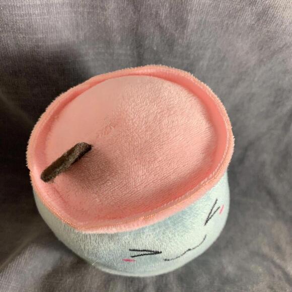 Stuffed Boba Plush Bubble Tea Milk Cup Toys Gift for Kids 5in Plushie Blue Pink - Picture 7 of 8